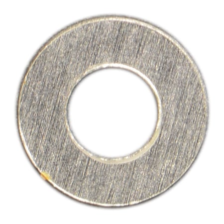 Flat Washer, Fits Bolt Size M2 ,Steel Zinc Plated Finish, 50 PK